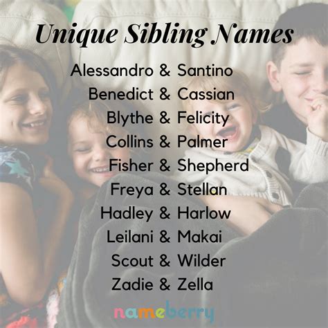 Sibling Names for Chanel That Sound Good Together